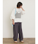 袖タックTシャツ