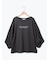 袖タックTシャツ