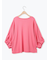 袖タックTシャツ