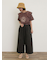【S/Mサイズ】ベルト付きチノワイドパンツ