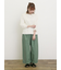【S/Mサイズ】ベルト付きチノワイドパンツ