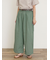【S/Mサイズ】ベルト付きチノワイドパンツ