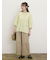 【S/Mサイズ】ベルト付きチノワイドパンツ