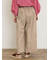【S/Mサイズ】ベルト付きチノワイドパンツ