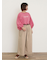 【S/Mサイズ】ベルト付きチノワイドパンツ