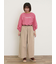 【S/Mサイズ】ベルト付きチノワイドパンツ