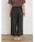 【S/Mサイズ】ベルト付きチノワイドパンツ