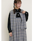 【Cross×Linen】並びボタンベスト