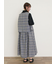 【Cross×Linen】並びボタンベスト