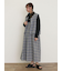 【Cross×Linen】並びボタンベスト