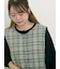 【Cross×Linen】並びボタンベスト