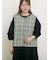 【Cross×Linen】並びボタンベスト
