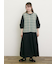 【Cross×Linen】並びボタンベスト