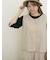 【Cross×Linen】並びボタンベスト