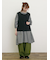 【Cross×Linen】並びボタンベスト