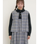 【Cross×Linen】並びボタンベスト