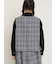 【Cross×Linen】並びボタンベスト