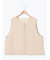 【Cross×Linen】並びボタンベスト