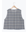 【Cross×Linen】並びボタンベスト
