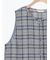 【Cross×Linen】並びボタンベスト