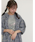 【Cross×Linen】フリルブラウス