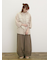 【Cross×Linen】フリルブラウス