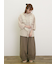 【Cross×Linen】フリルブラウス