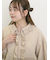【Cross×Linen】フリルブラウス