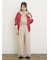 【Cross×Linen】フリルブラウス