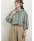 【Cross×Linen】フリルブラウス