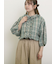 【Cross×Linen】フリルブラウス