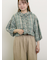 【Cross×Linen】フリルブラウス