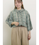 【Cross×Linen】フリルブラウス