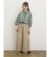 【Cross×Linen】フリルブラウス