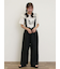 【Cross×Linen】サス付パンツ