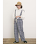 【Cross×Linen】サス付パンツ