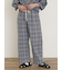 【Cross×Linen】サス付パンツ