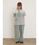 【Cross×Linen】サス付パンツ