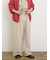 【Cross×Linen】サス付パンツ