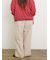 【Cross×Linen】サス付パンツ