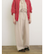 【Cross×Linen】サス付パンツ