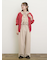 【Cross×Linen】サス付パンツ