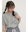 パラソル刺繍Tシャツ