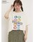 【PEANUTS×Samansa Mos2】75thアートTee