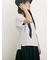 ◎綿麻柄アソートボートネックブラウス