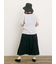 ◎綿麻柄アソートボートネックブラウス