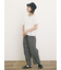 ◎綿麻柄アソートボートネックブラウス