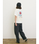 【KELTY×Samansa Mos2】フラワープリントTシャツ