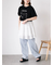 レースティアード2WAYスカート