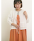 パッチワークレースブラウス